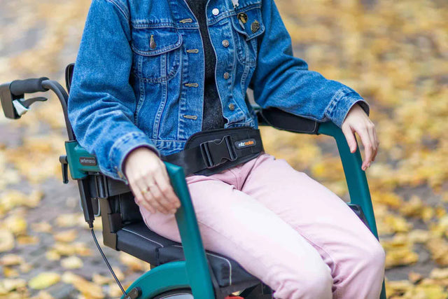Rollz Motion & Performance Seat Belt - Australian Assistive Technology Centre