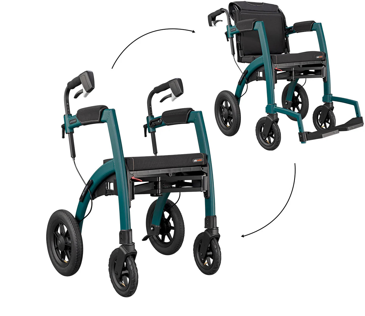 Rollz Motion Performance 2-in-1 Walker Wheelchair - Australian Assistive Technology Centre