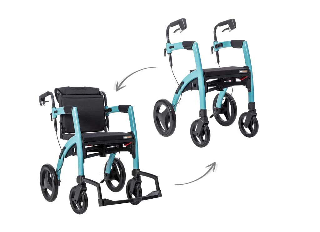 Rollz Motion 2-in-1 Walker Wheelchair - Australian Assistive Technology Centre