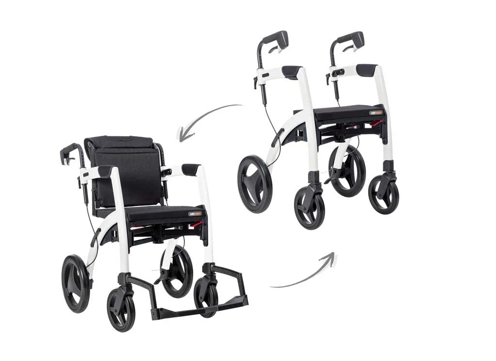 Rollz Motion 2-in-1 Walker Wheelchair - Australian Assistive Technology Centre