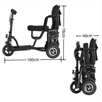3 Wheel Mobility Power Scooter Electric Foldable