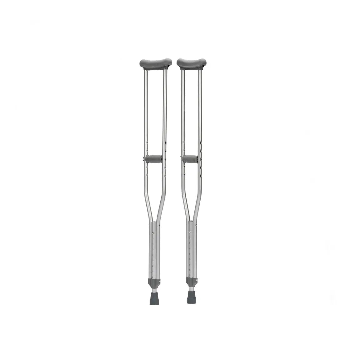 KCare Underarm Crutch - Adj Height, Aluminium - (Pair) - Australian Assistive Technology Centre