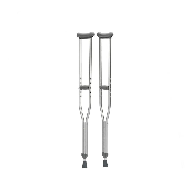 KCare Underarm Crutch - Adj Height, Aluminium - (Pair) - Australian Assistive Technology Centre