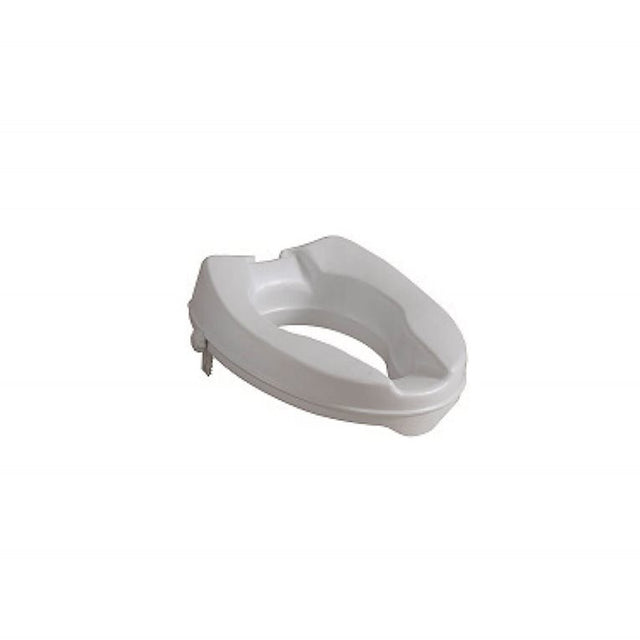 Breezy Everyday Raised Toilet Seat Without Lid, 6" - Australian Assistive Technology Centre