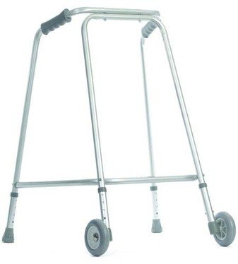 Walking Frame, Non Folding, Domestic, Wheels - Australian Assistive Technology Centre