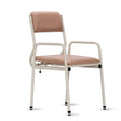 KCare Economy Bedside Commode with Removable Seat Adjustable Depth Fawn Vinyl - Australian Assistive Technology Centre