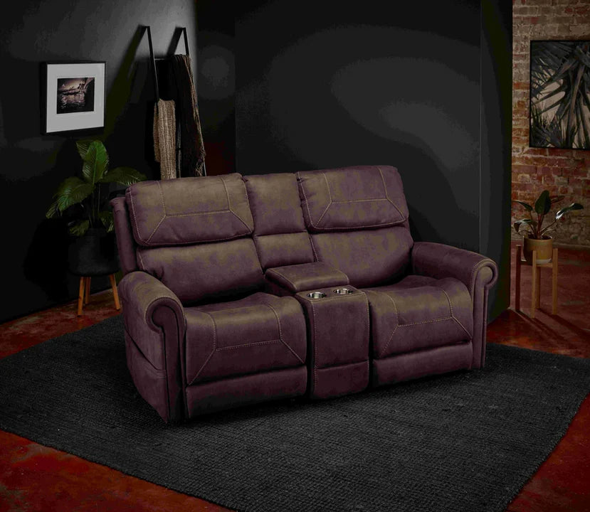 Kennington Twin Seat Sofa - Dual Motor -Stonewash (Gun Metal) - Australian Assistive Technology Centre