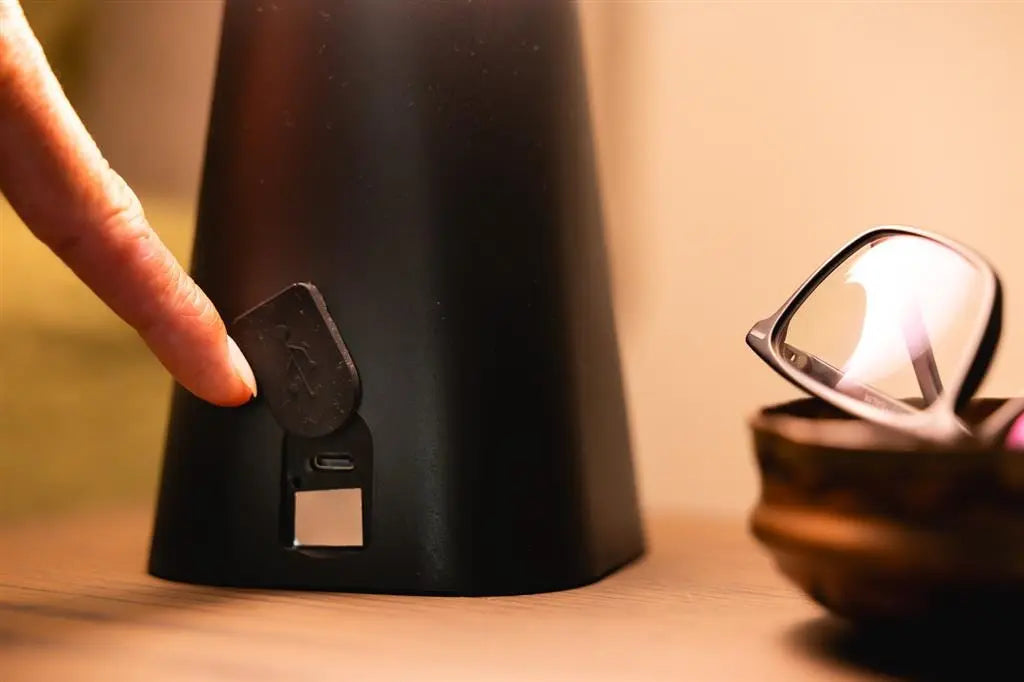 Deluxe Rechargeable Mushroom Touch Lamp - Australian Assistive Technology Centre