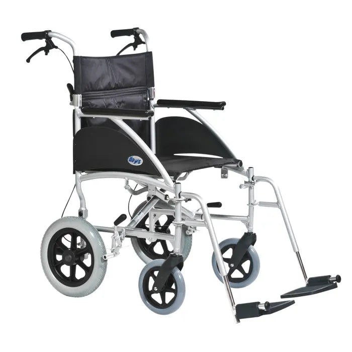 Days Swift Wheelchair, Transit Attendant Propelled, 18 x 16 inch - Australian Assistive Technology Centre
