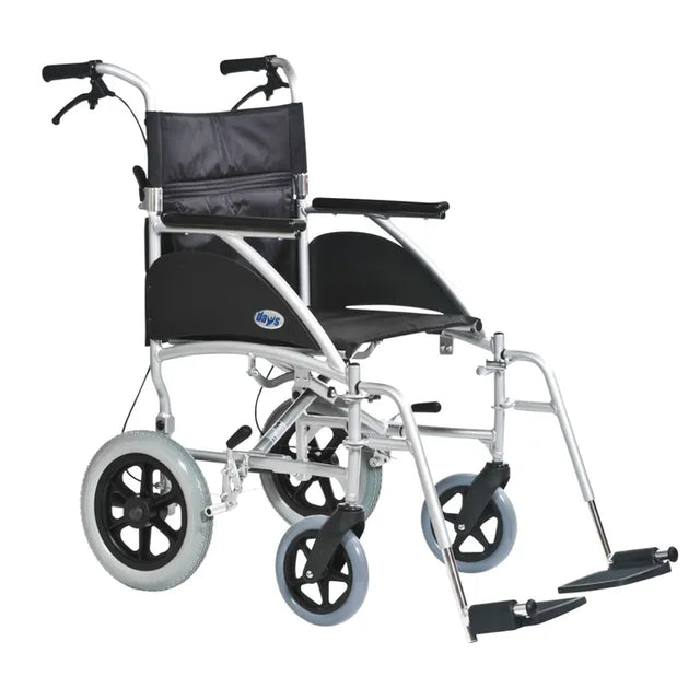 Days Swift Wheelchair, Transit Attendant Propelled, 18 x 16 inch - Australian Assistive Technology Centre