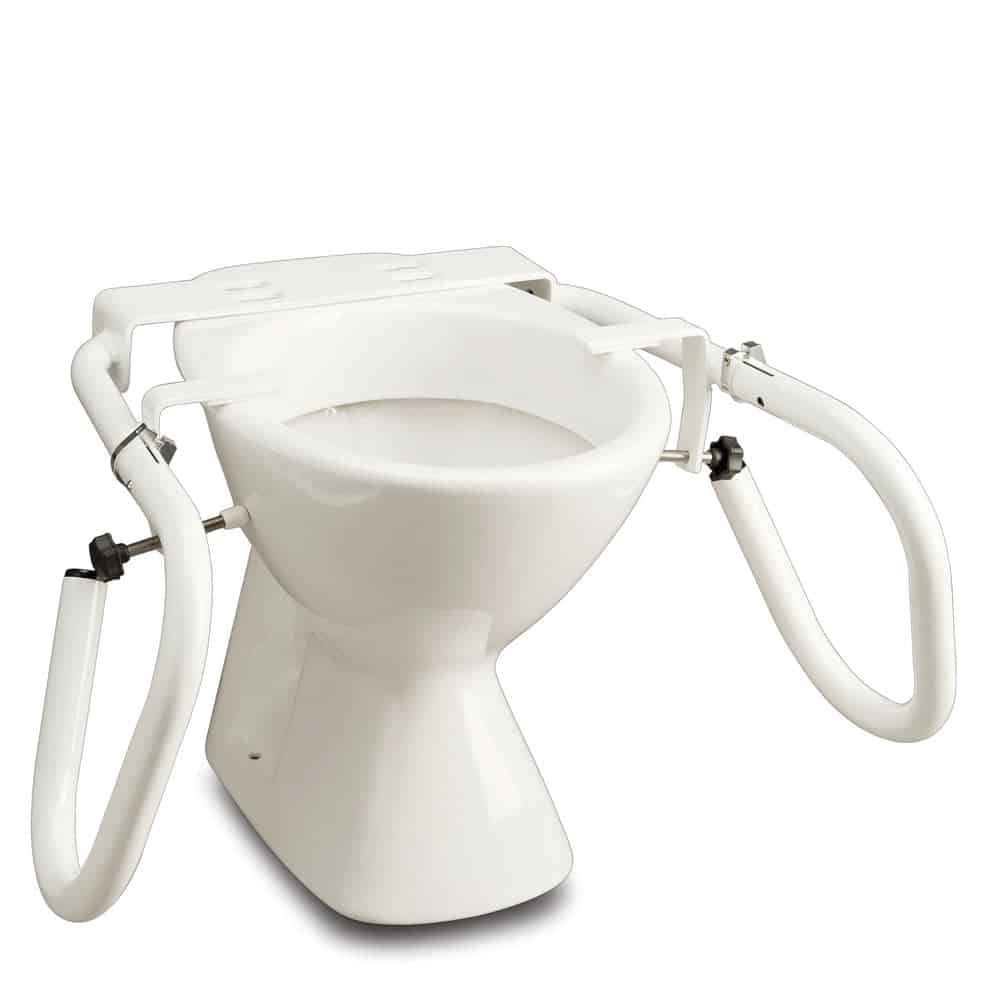 Throne Toilet Aid – 3 in 1 Powder coated