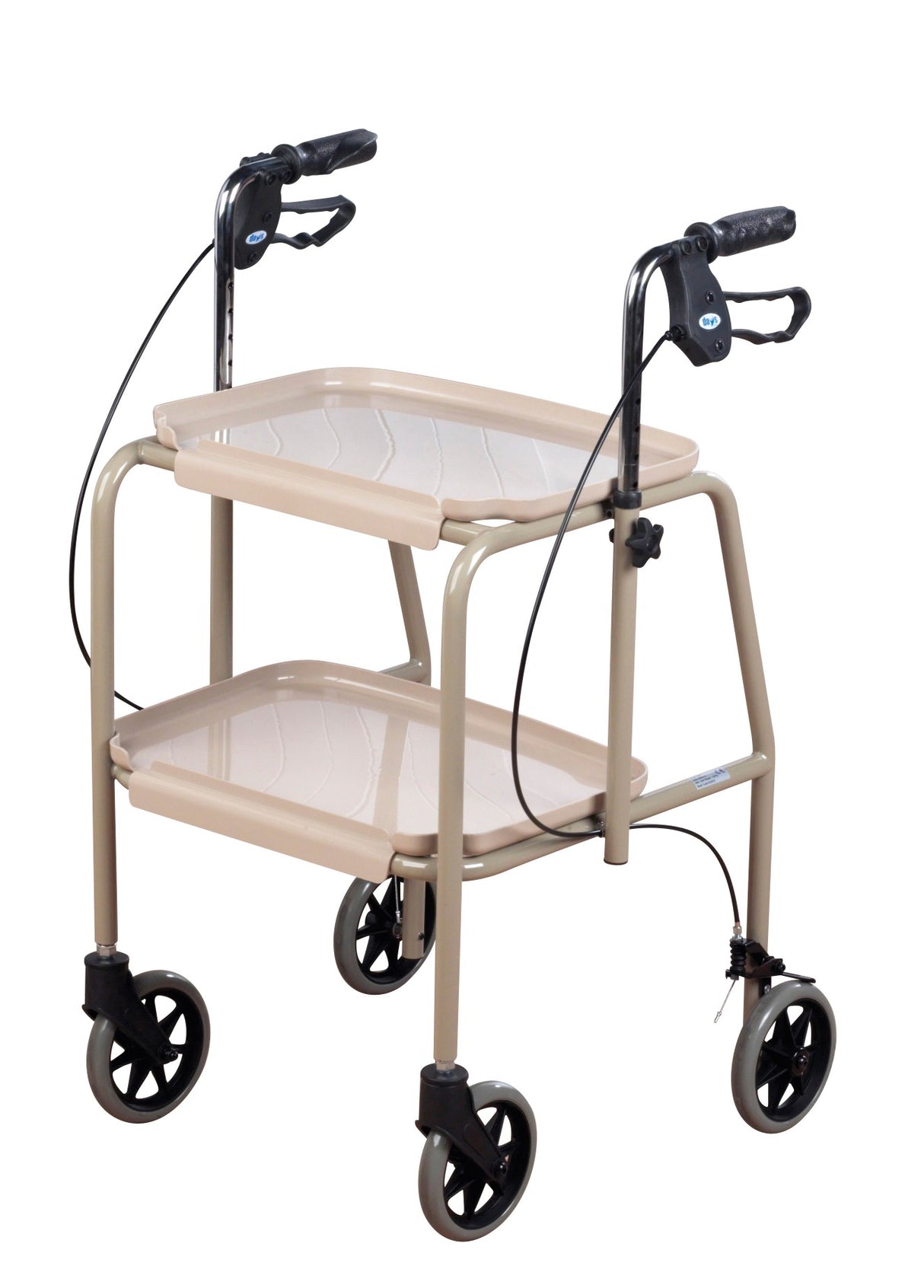 Days Adjustable Height Trolley Walker / Rollator
