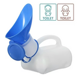 Unisex Urinal Bottle with Female Attachment & Lid - Australian Assistive Technology Centre