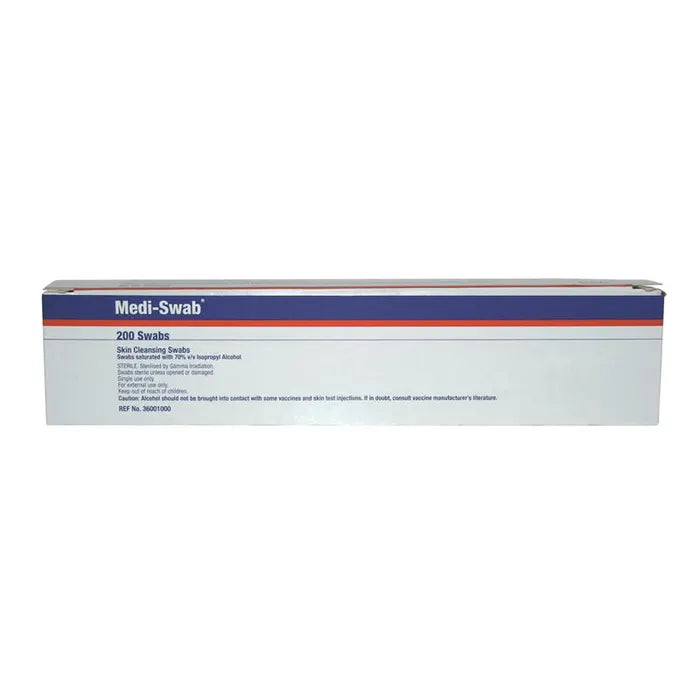 Medi-Swab Alcohol Wipes, 200/bx