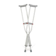 Crutch, Underarm, Red Dot, Tall - Australian Assistive Technology Centre