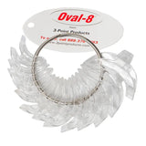 3pp® Oval-8® Finger Splint Sizing Set(Clear)